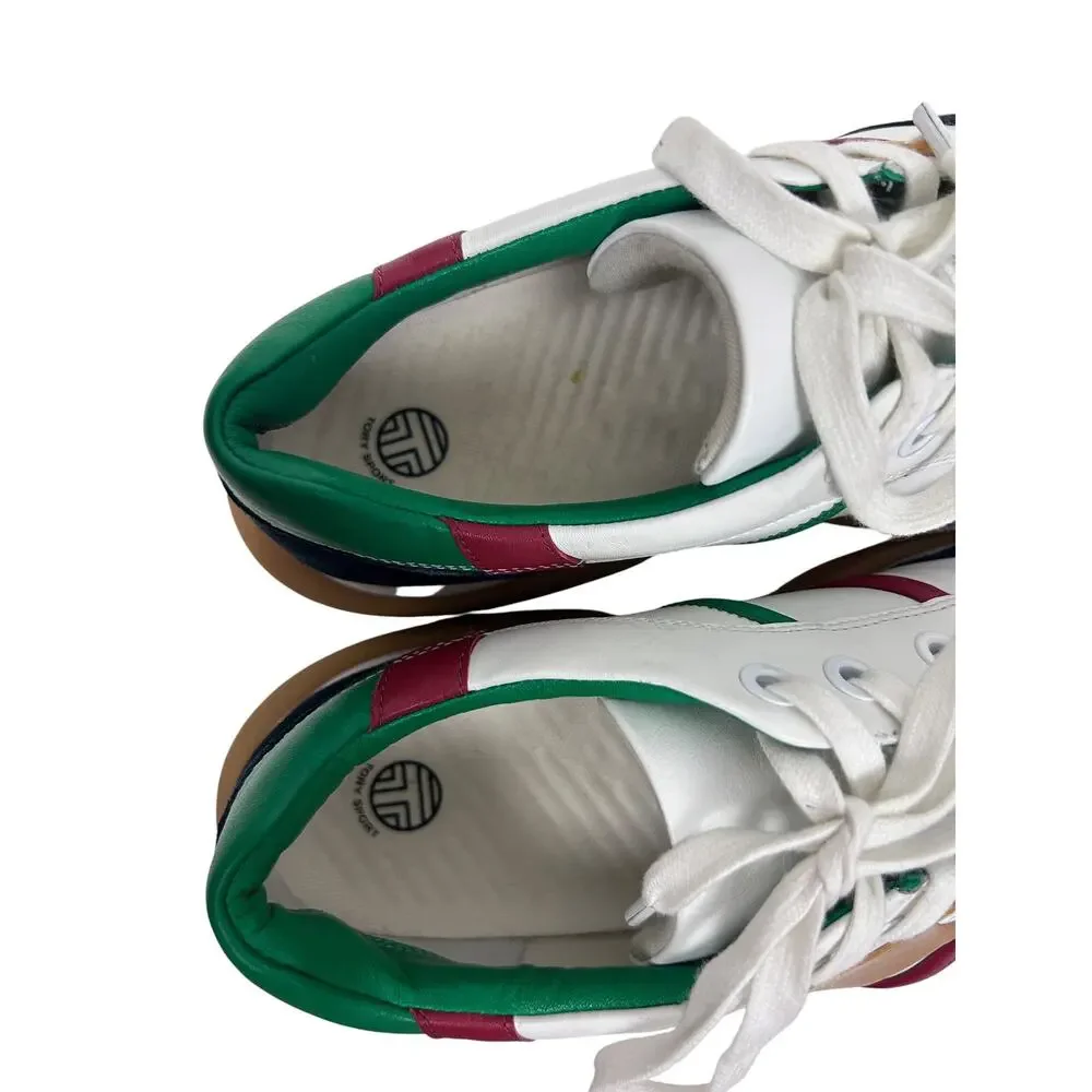 Tory Burch Tory Sport Multicolored Suede Patch Bubble Sneakers 11